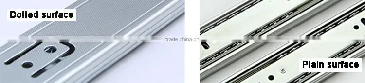 king slide drawer slides/roller drawer slide/telescopic channel drawer slide