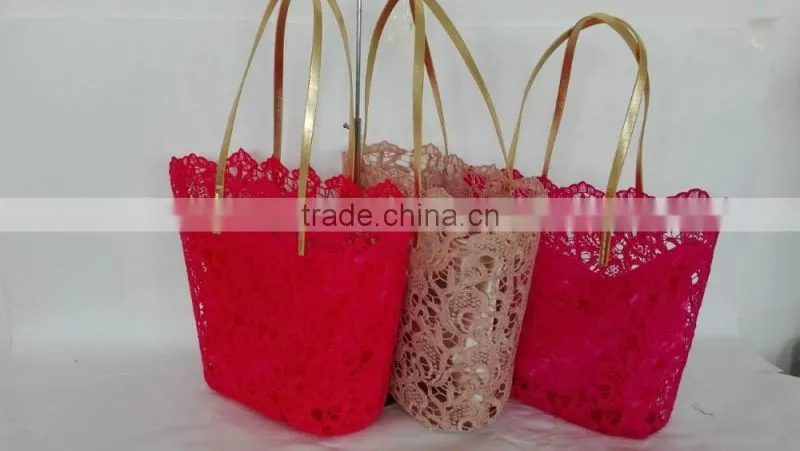 2016 New Arrival Fashion Wholesale Women Lace Bags