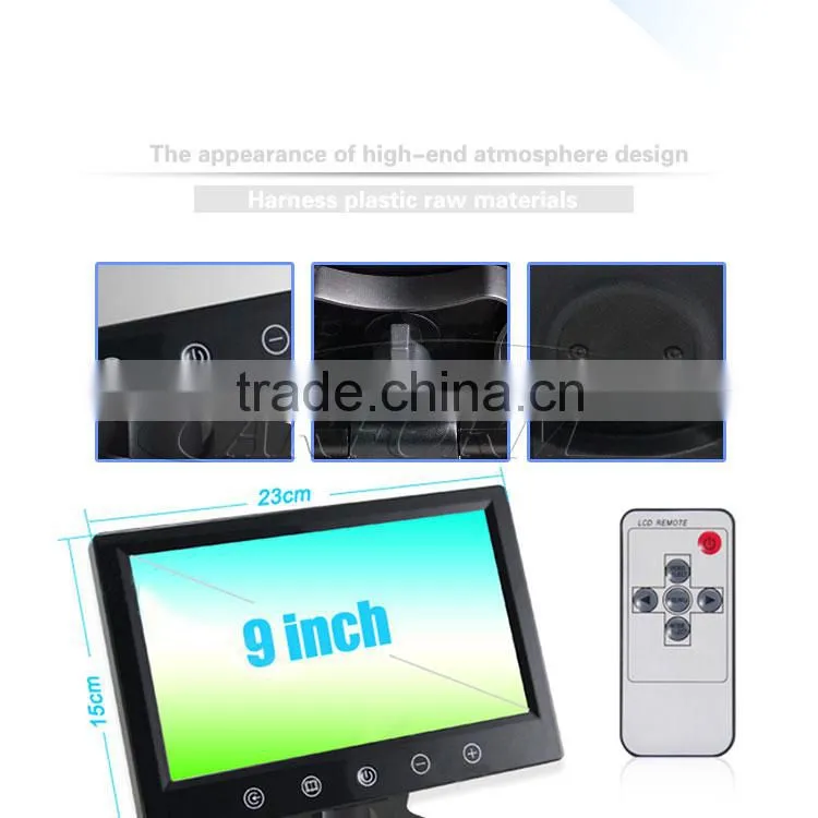 car rear view system 9 inch TFT lcd Monitor with Auto switch when back the vehicle