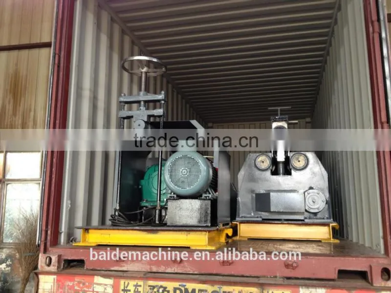 CNC 4 roller plate rolling machine