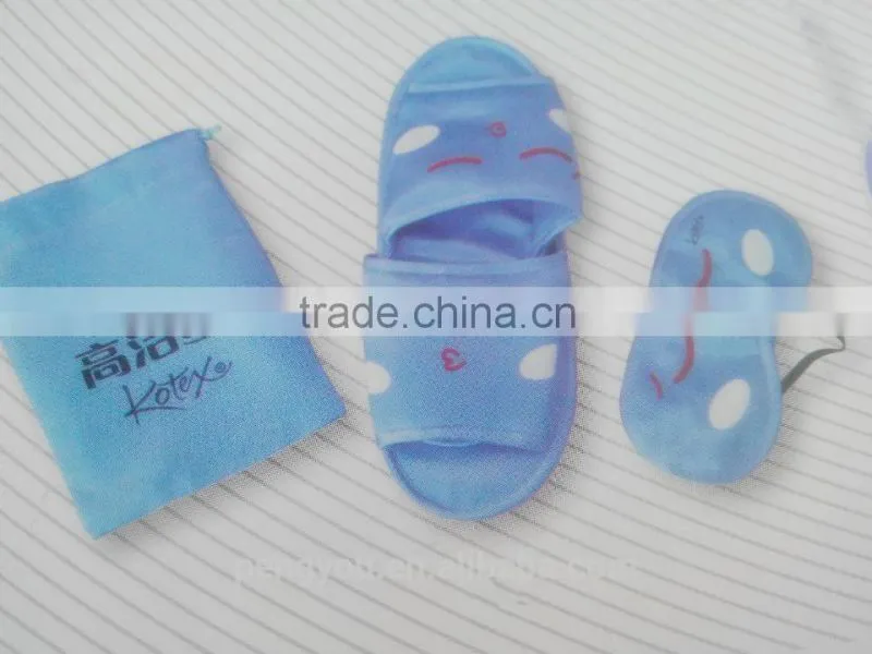 popular various design personalized high quality airline mask slipper