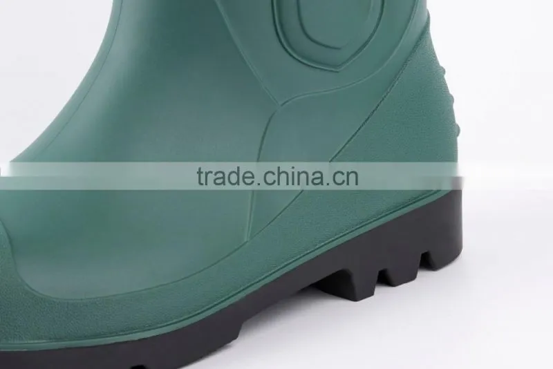 2016 new style HIgh Quality PVC safety boots , water boots , rain boots(sj5018)
