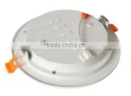 3w Led panel light/round and square panel light/2 years Warranty aluminum body