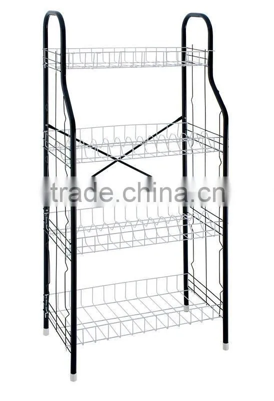 Household Essentials 4-Tier Iron wire dish drainer