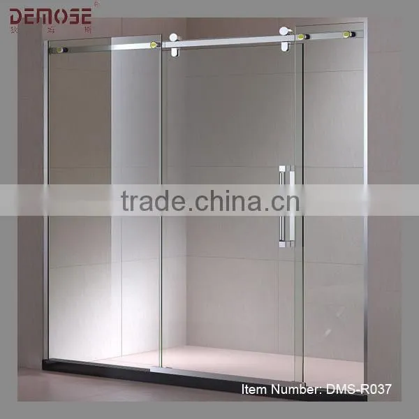 High Quality PVC Shower Screen With Roller DMS-R037