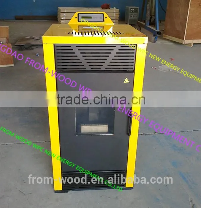 fireplace for family with fuel of wood pellets / pellets stove