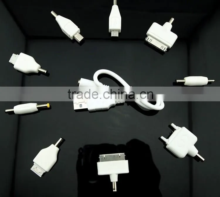 Wholesale Power Adapter USB for Smart phone Patch cord DC Portable power