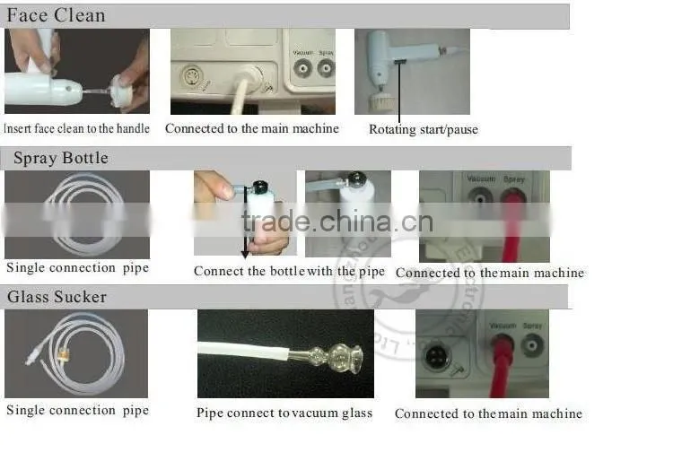 hotsale 9 in 1 multifunctional beauty instrument NM-1009