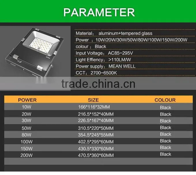 50W outdoor floodlighthigh lumen reflector, 50w led floodlight.rgb floodlight