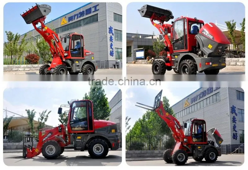Aolite hot sale mini wheel loader with CE