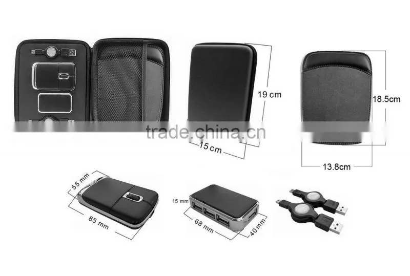Christmas Promotional Gifts with Heahphone Mouse USB Hub Data Cable