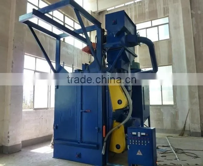 1 high quality hanger type sandblasting machine