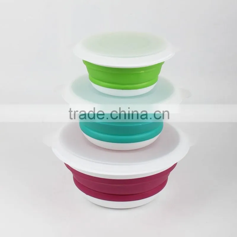 High quality different sizes durable plastic Collapsible Basket
