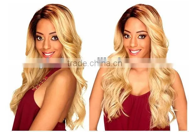 China manufacturer deep wave brazilian hair full lace wig