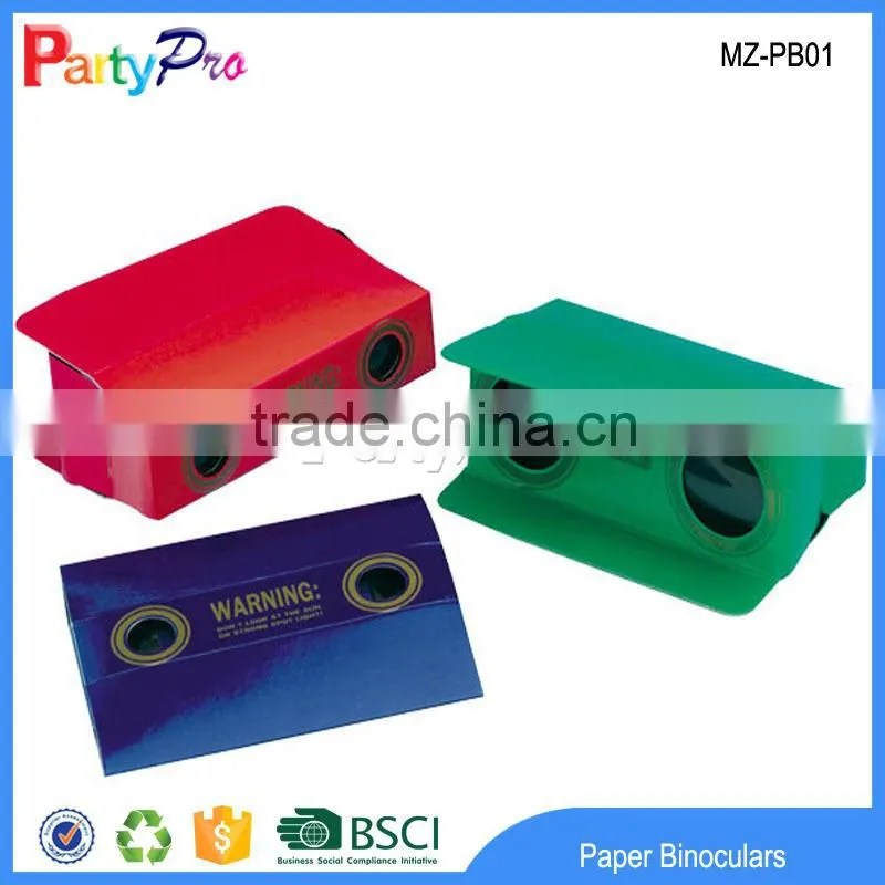 Best Selling Products Alibaba China Paper Cardboard Binoculars Paper Binoculars
