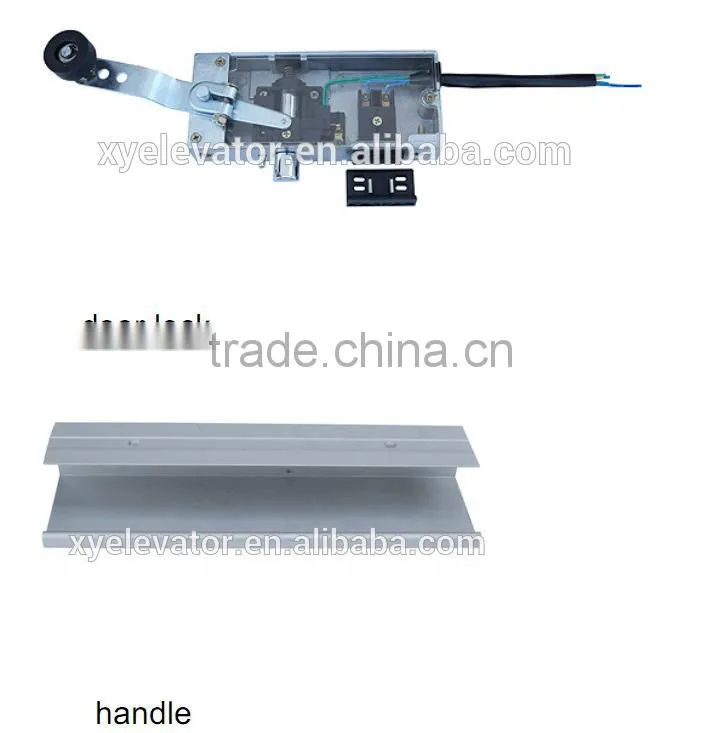 large view elevator swing door