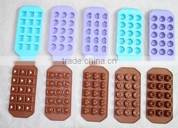 489x282mm Customizable wholesale factory price silicone chocolate molds