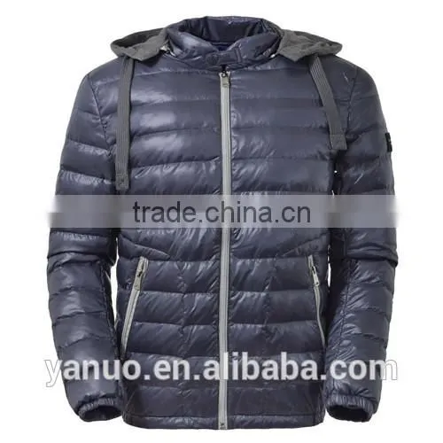 215-2016 New trendy man's softshell jacket,ultralight down jackets