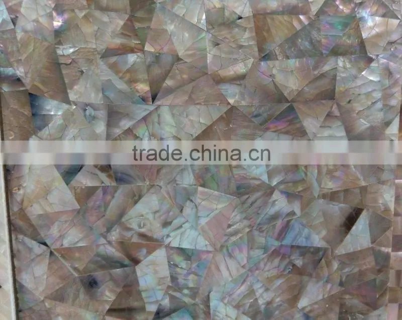 factory offer crazy crackled pattern penguin mother of pearl mosaic tile for backsplash