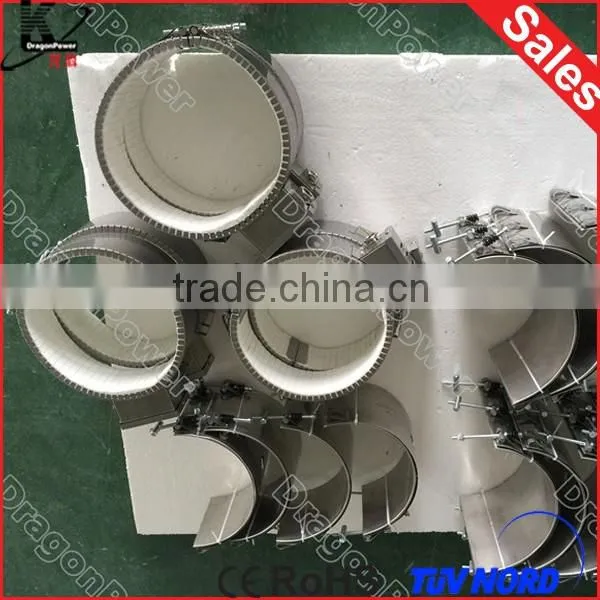 Long lifetime warm / dryer device mica band heater