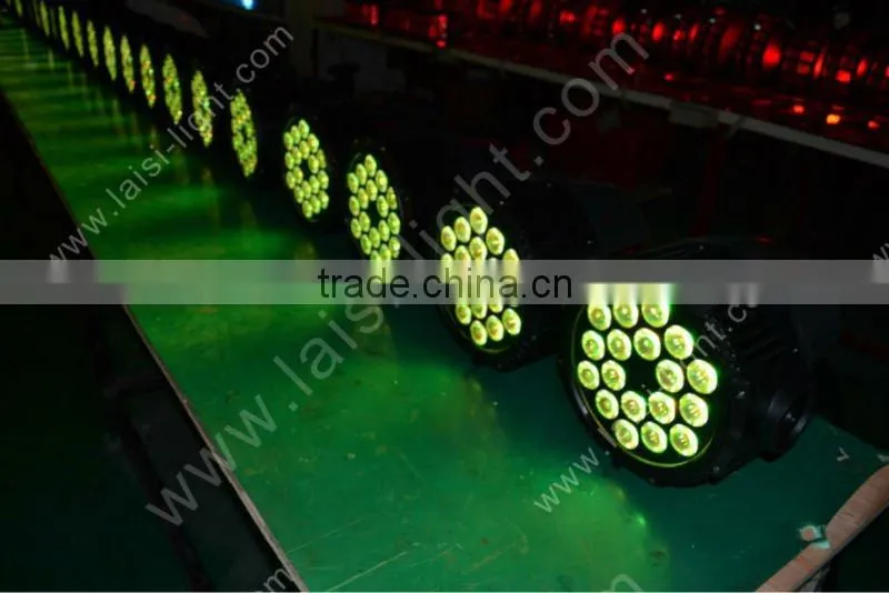 Waterproof zoom 18*10W LED Par Light , RGBW LED Stage par can