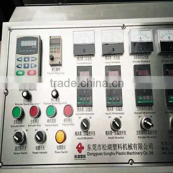 High Precison PVC polyester crochet garden Tube production line
