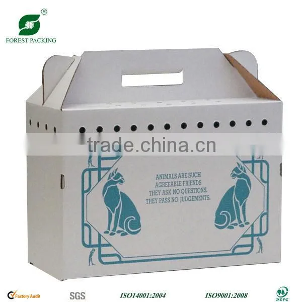 LIVE PET CARRIER CARTON BOX