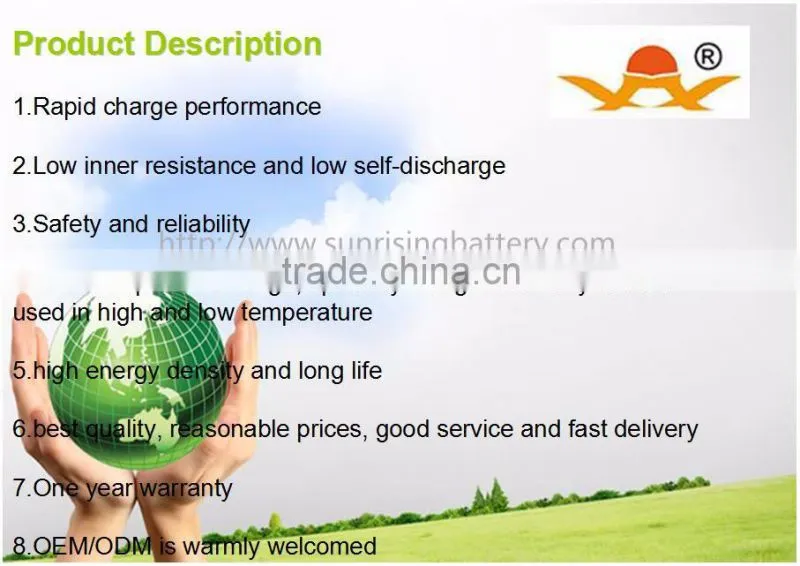 Ni-MH AAA 150mAh 1.2V Rechargeable 3A Neutral Battery Bateria Baterias
