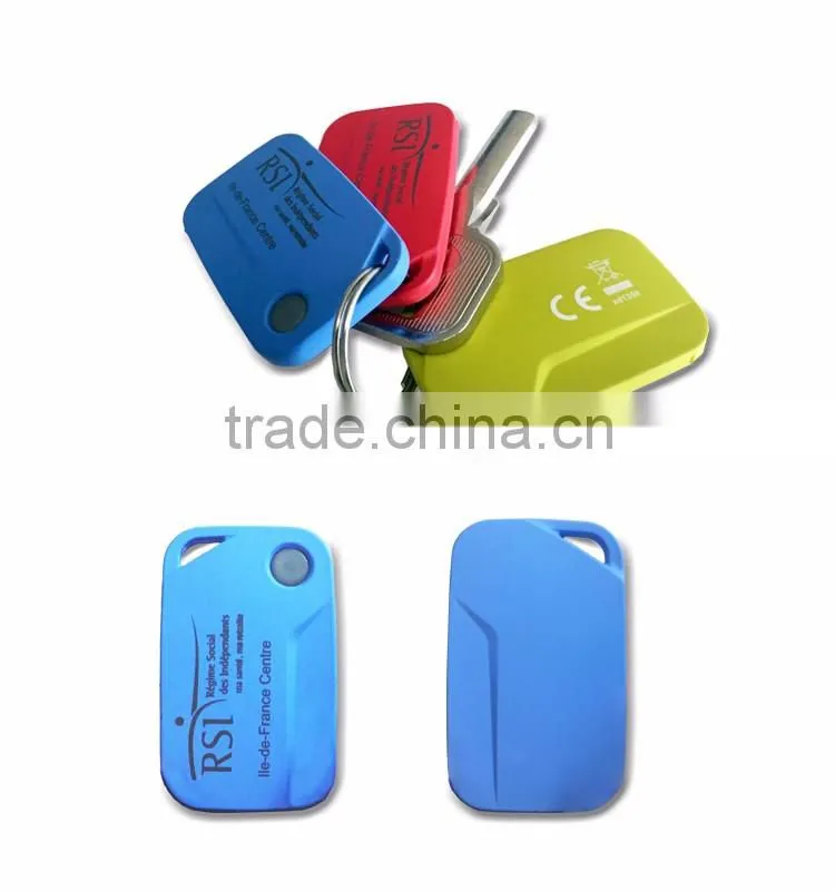 Mini personal GPS key tracker with selfie remote function