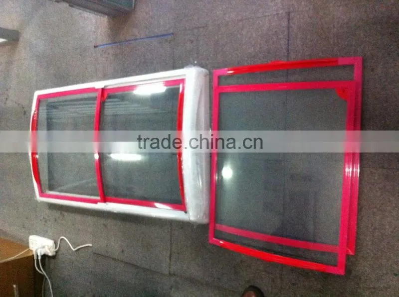 Curve Glass Door For 1094*598mm 1294*598mm CKD freezer parts freezer glass door frame (freezer &refrigerator parts)