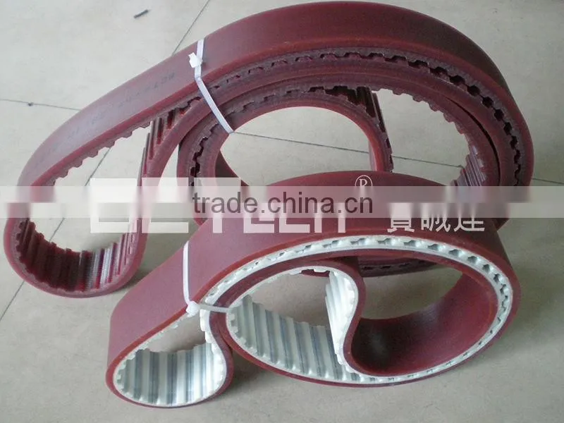 PU Timing Belt Coated With APL - Red Belt Type
