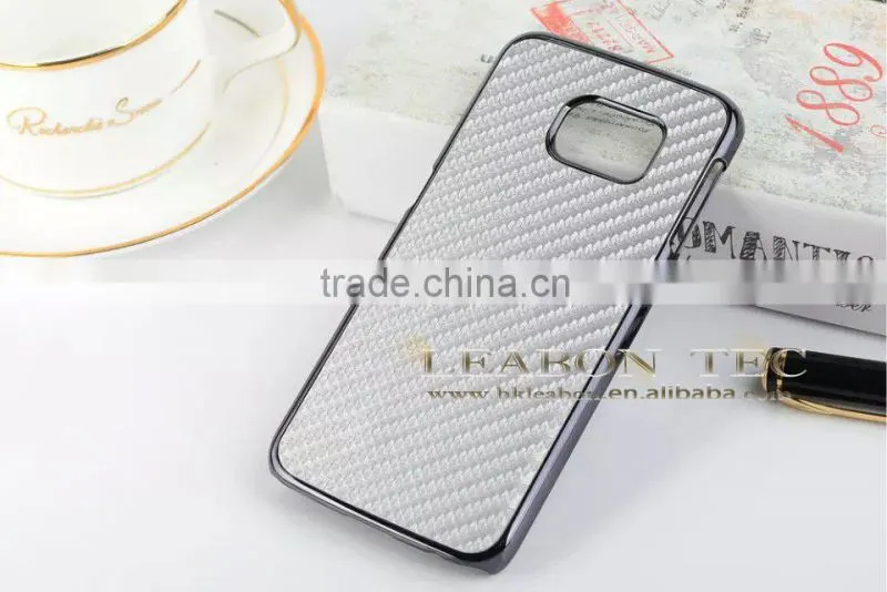 carbon fiber Alibaba wholesale PC phone case for Samsung Galaxy S6