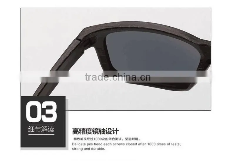 wood sunglasses with polarized lenses