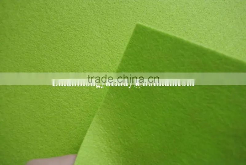Green color needle punched nonwoven fabric super water absorbent floor mop cloth