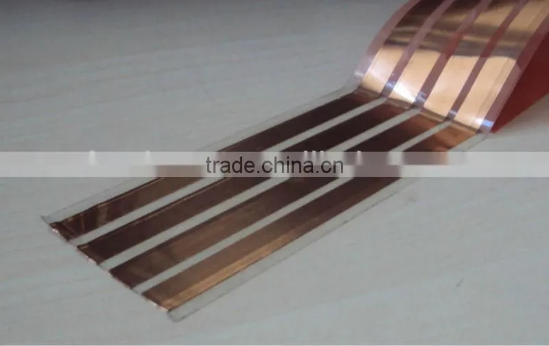 SUPER SLIM FLAT CABLE WITH ADHESIVE LAYER AND 4-CORE