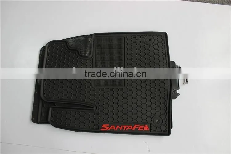 Automotive multi-season protection floor mat liner for Hyundai Santafe