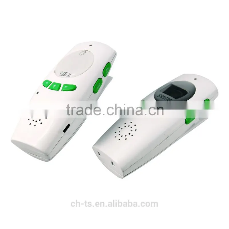 2.4GHz Wireless Digital LCD Color Audio Baby Phone+Temperature Display+Music Lullabies,Rechargeable