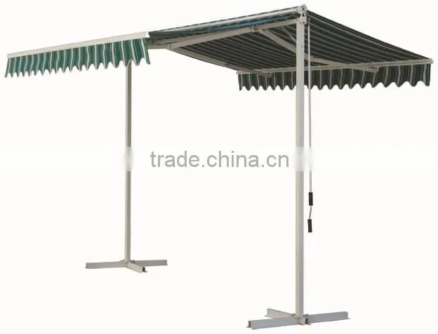2014 new type electrical retractable awning folding awning canopy for residential