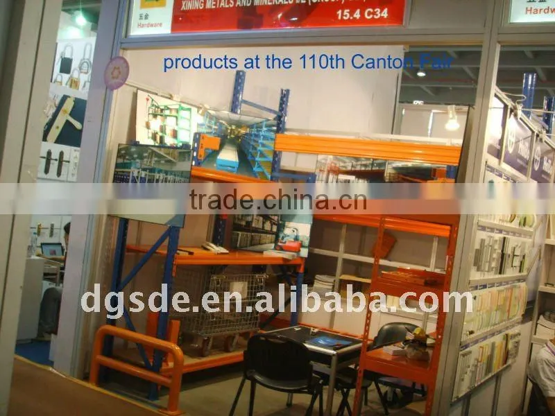 storage racking for logistic handling solution