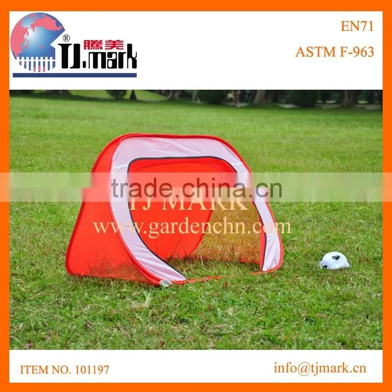 Lawn game inflatable soccer goal
