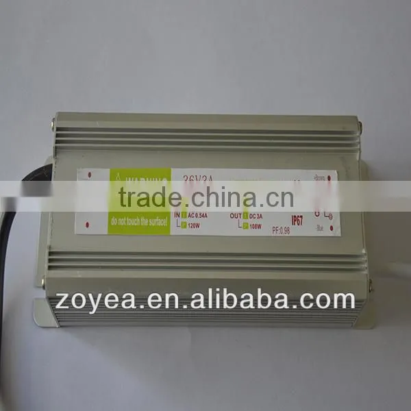 waterproof IP67 sales promotion constant current 100w led driver