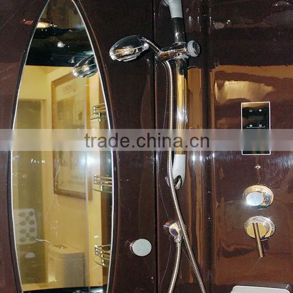 2016 6mm glass enclosed steam shower room