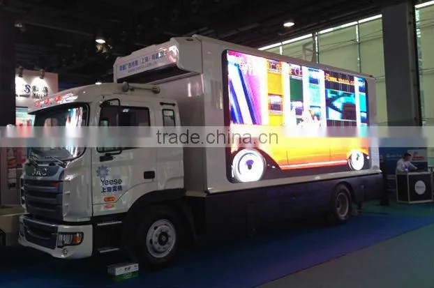 New Generation, YEESO Mobile LED Truck With Generator, Lifting System, Vehicle Mounted Aircondition