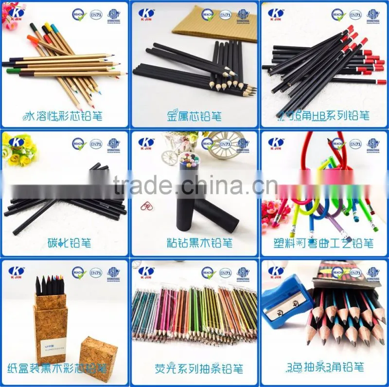 new recycle color pencil for school stationery