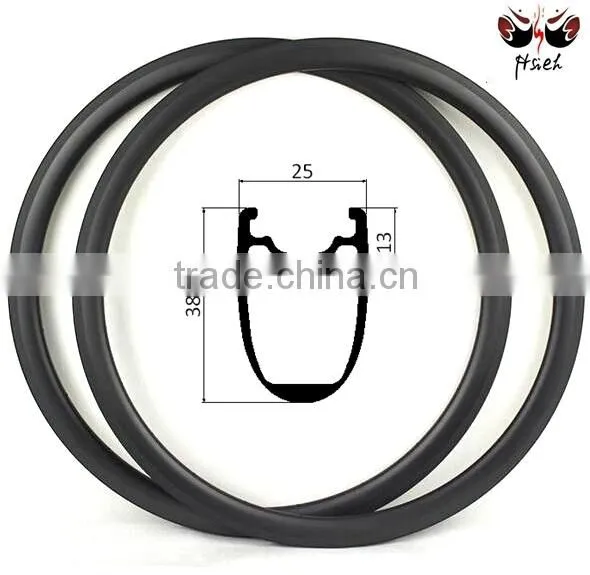 Wholesale!!! lightweight 38mm clincher carbon rims basalt braking surface, clincher carbon rim for road bike wheel