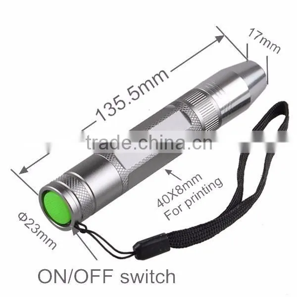 Hot Sell Super Quality High Bright White Yellow UV Light Jade Flashlight Torch