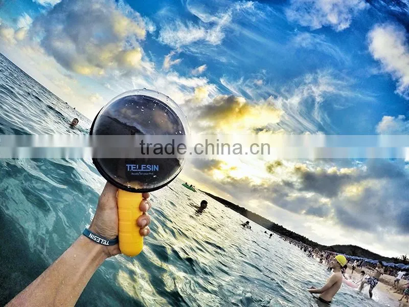 Telesin new Aluminum Dome Port Underwater Photography for Go Pro Hero3+ and Hero4