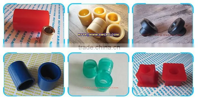 Plastic HDPE Nylon UHMWPE Bushing sleeve type plastic bushing