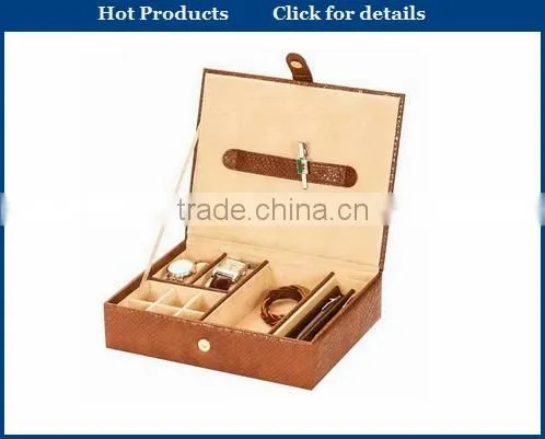 2016 Red Rectangular Watch Bracelet Storage Box