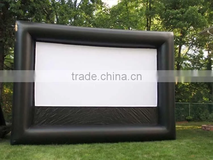 large outdoor widescreen inflatable movie screen for sale